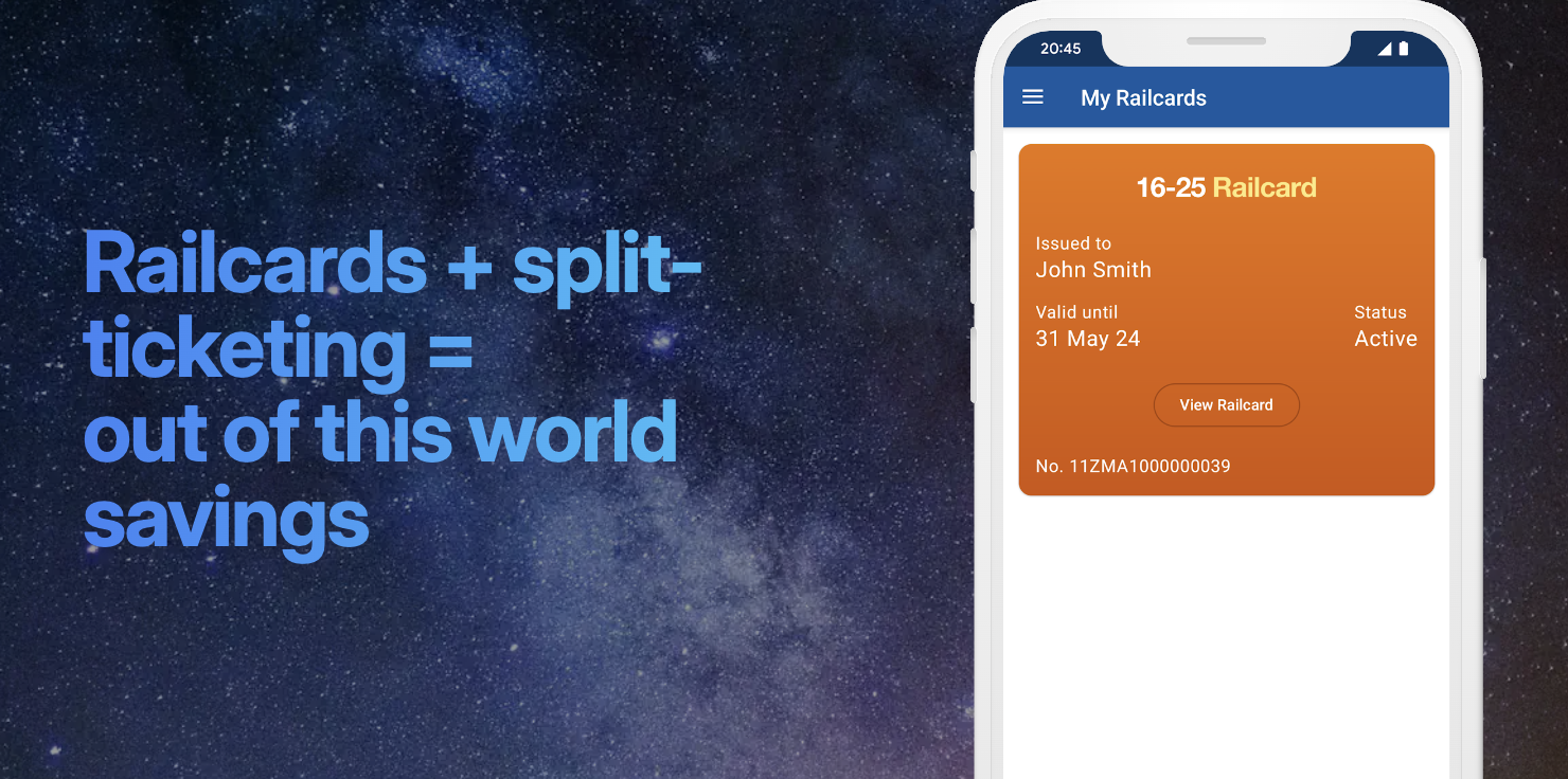 Digital railcards