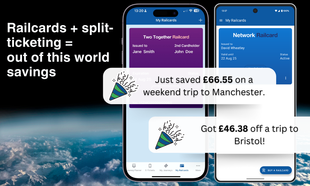 Digital railcards